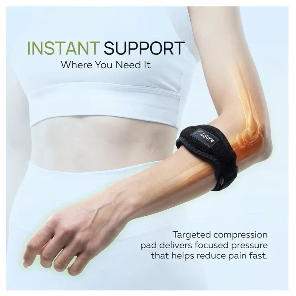 ZOFORE Sport Tennis Elbow Brace Strap Compression Support Tendonitis (1)